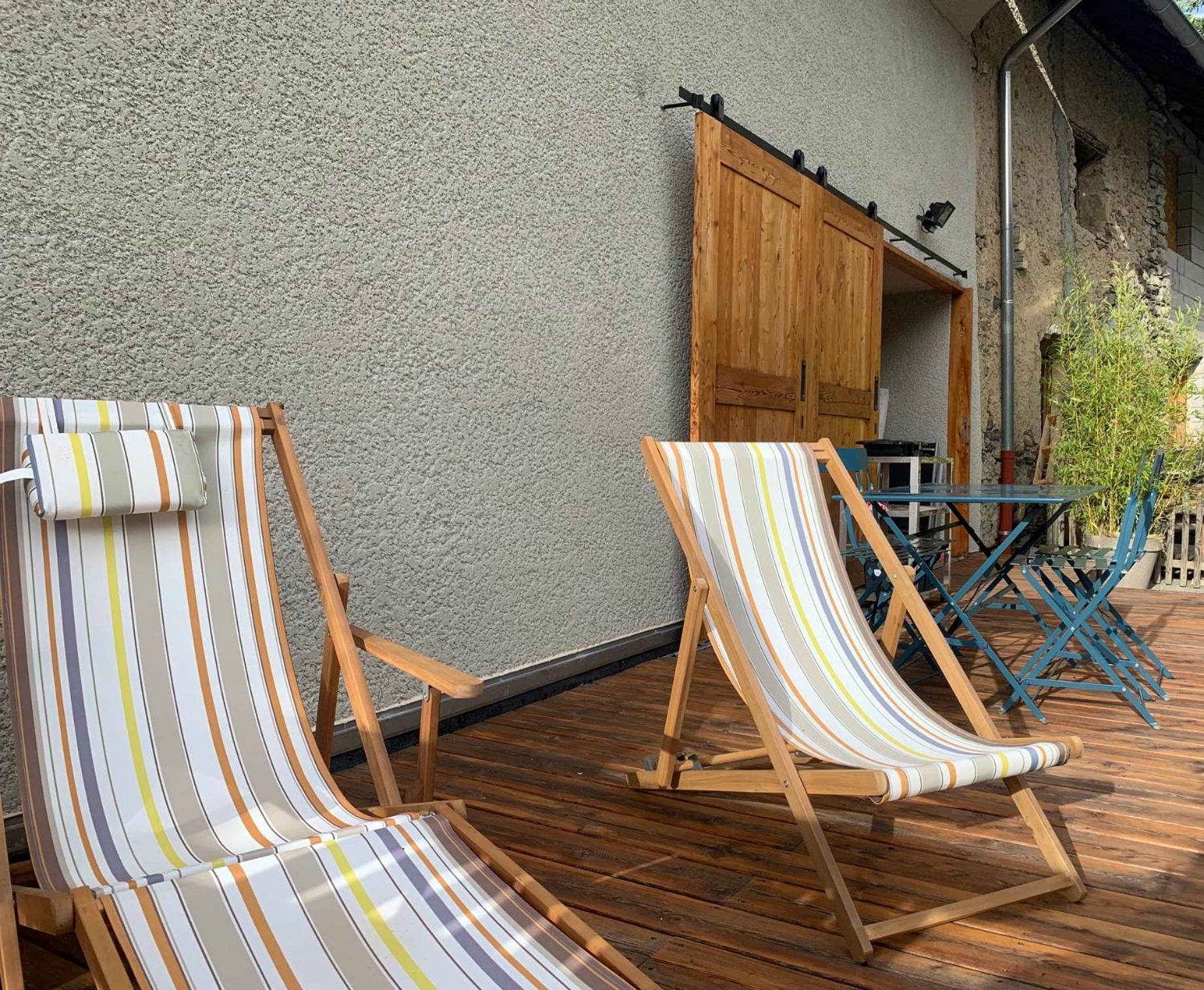 Le Sarana : 75M2, Calme, Belle Vue Avec Terrasse. Apartment Les Deux Alpes Luaran gambar